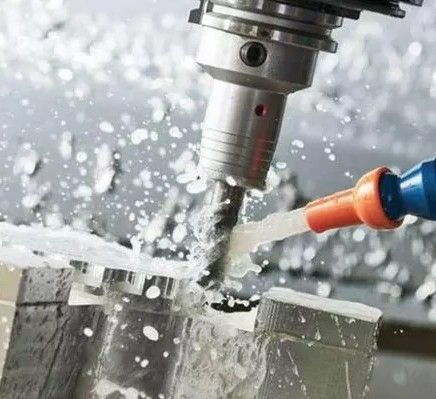 CNC machining detail at Waypoint Machine Works